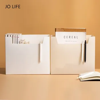 JO LIFE-Archivador de documentos de escritorio, organizador de material de oficina, portátil, Archivador de documentos de negocios