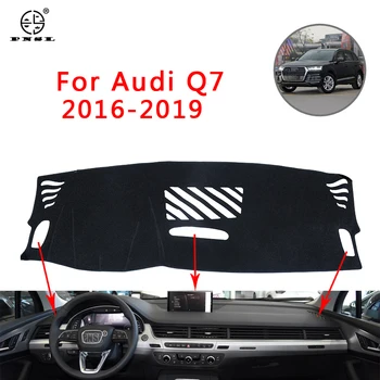 

PNSL Car Dashboard Cover Dash Mat Dash Pad Carpet For Audi Q7 4M 2016 2017 2018 2019 Sun protection anti - slip anti - uv