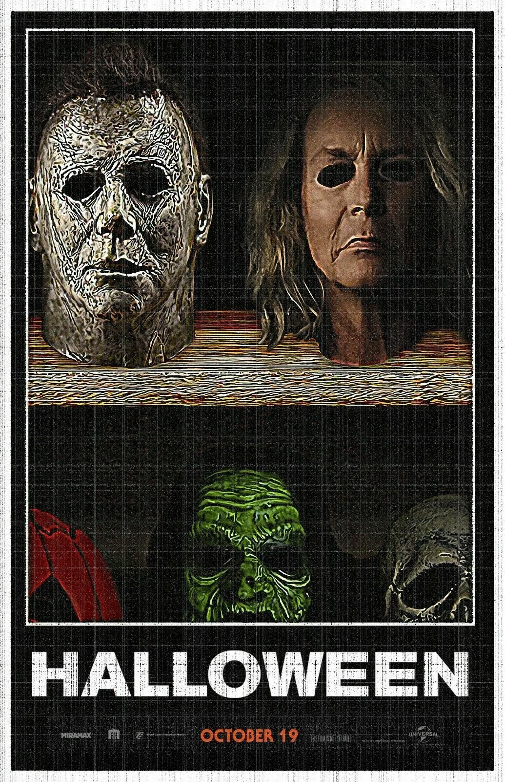 Halloween Movie Art Film Print Silk Poster Home Wall Decor 24x36inch | Дом и сад