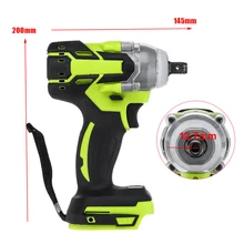 Makita – clé à chocs électrique sans fil 18V, 588n. M, 4000 tr/min, Rechargeable, prise 1/2, outil électrique pour batterie 18V
