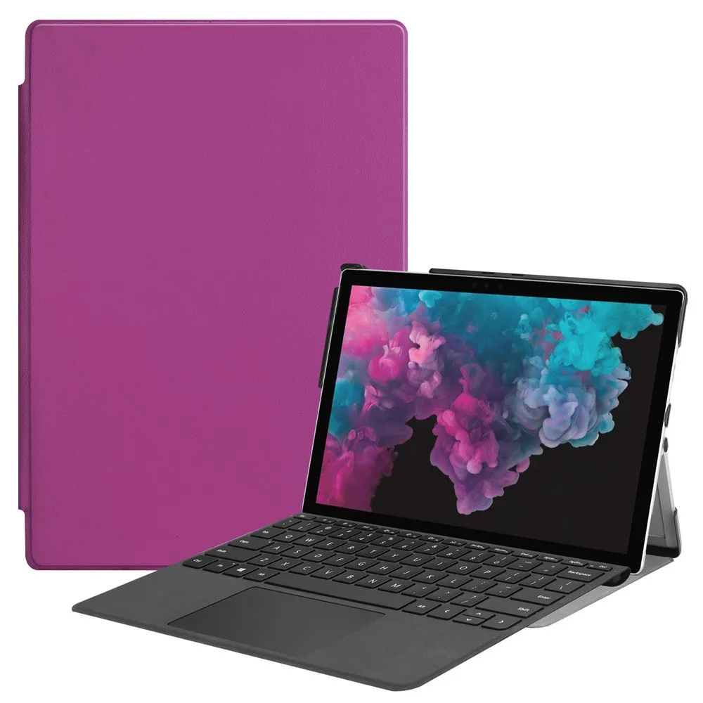 Чехол-подставка для microsoft Surface Pro 7 /Pro 6 /Pro 5 /Pro 4 12.3in, подставка-держатель для microsoft - Цвет: D