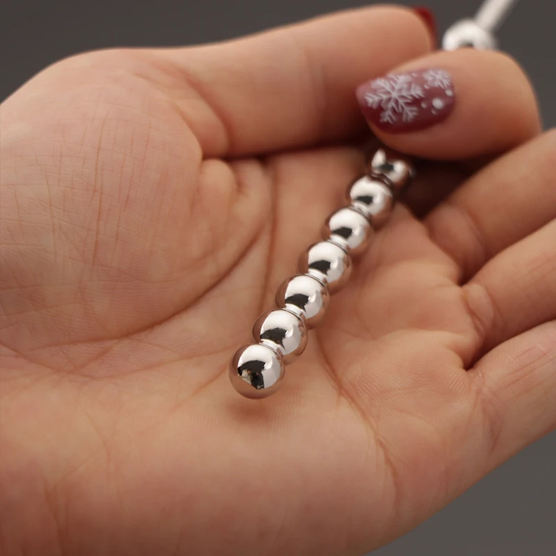 Quality Stainless Steel Urethral Catheter Penis Plug Urethral Sound Urethra Stimulate Dilator Masturbation Rod Sex Toy For Men penis sex toys