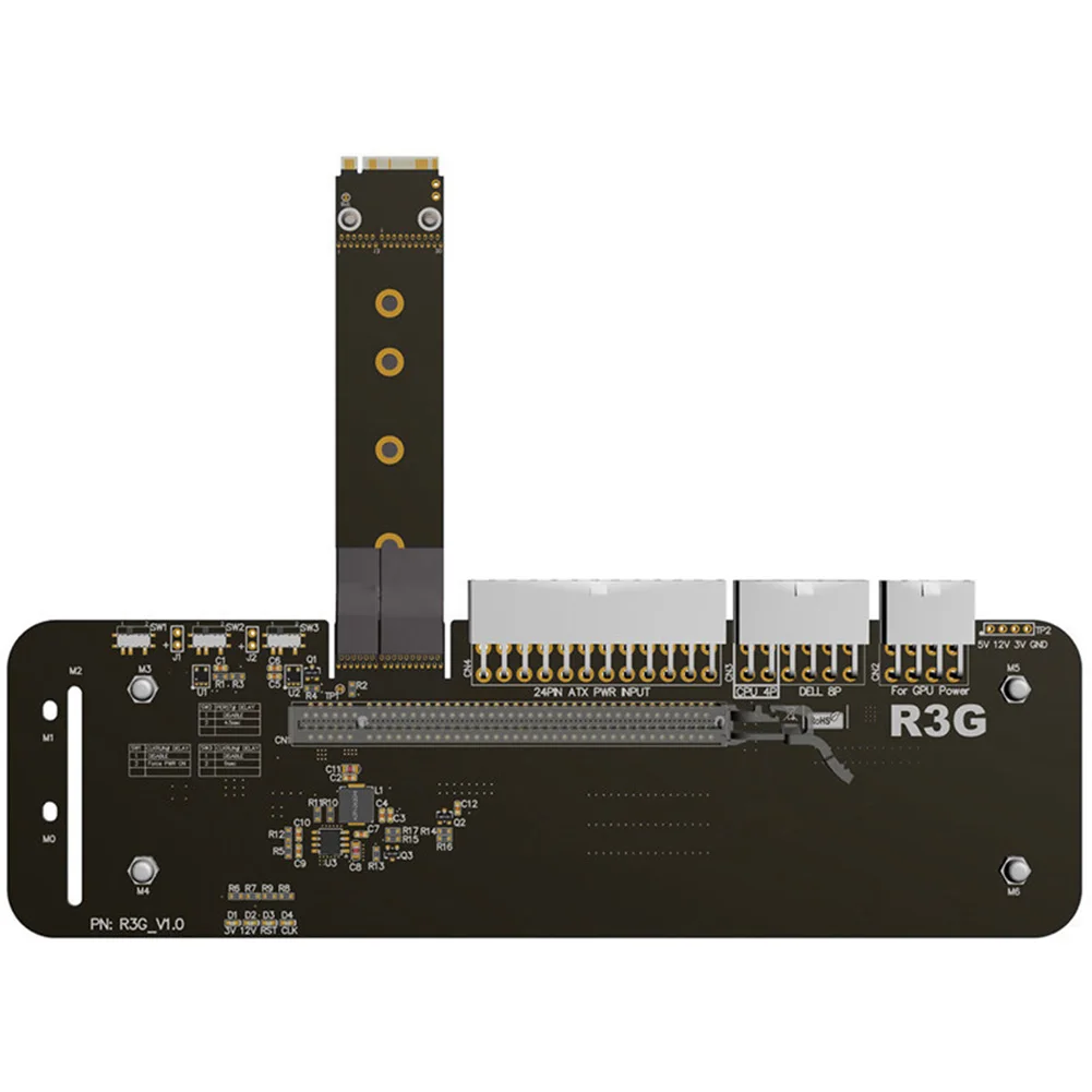 R43SG-TU 25cm Видеокарта внешний адаптер плата удлинитель PCIe3.0x4 док-станция GDeals - Цвет: R43SG-TU 25cm