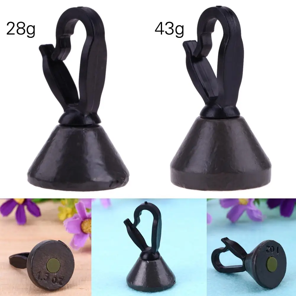 

28g 43g Easy Load Carp Back Lead Weight Sinker Fishing Line Secure Clips Fishing Tackle Carp / Bank Fishing Accessories Pesca