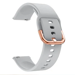 Silicone Replacement Smart Watch Strap - 20mm Wrist Band Bracelet for Honor Magic2 42mm (Gray)