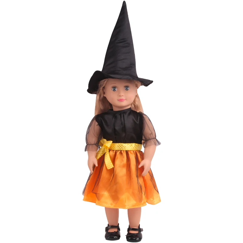 american girl doll witch costume
