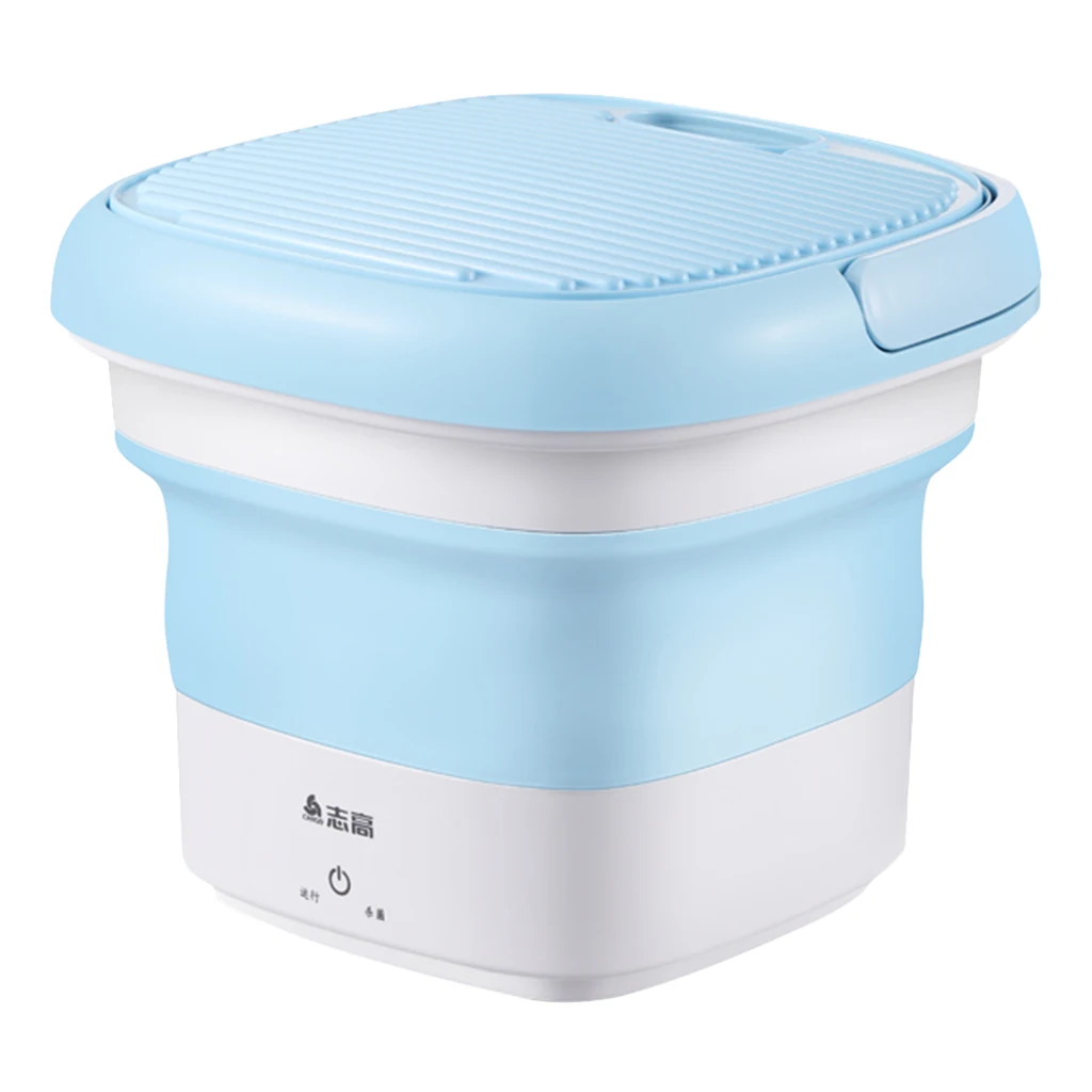 Plastic Electric Mini Household Washing Machine Foldable Portable Travel Laundry Machine