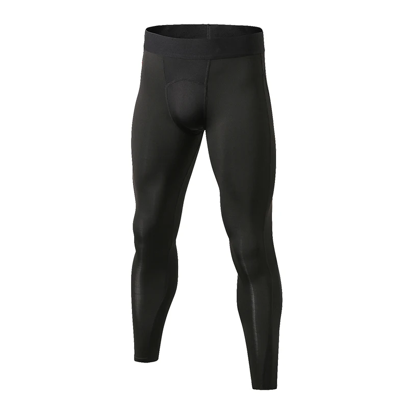 High Quality Compression Tight Pants Quick Dry Men Gym Clothing Outdoor Leisure Sportswear Sports Trousers Black Running |