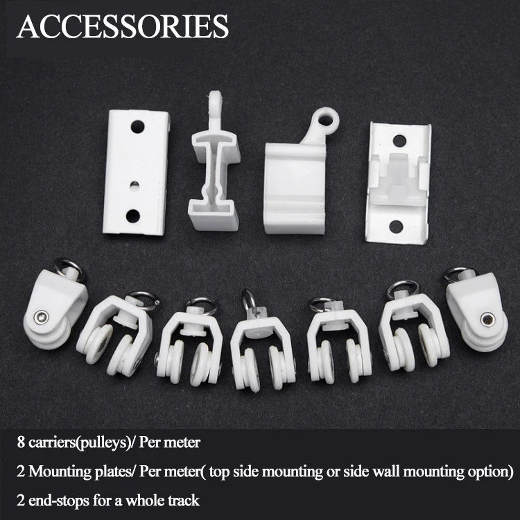 Гибкая изогнутая направляющая для штор штор/балкона|Фурнитура оформления