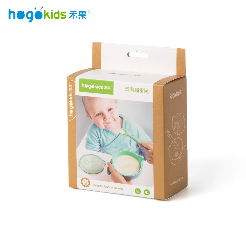Hogokids посуда 3 набора PP Детское блюдо 2 посуда слоями для кормления набор детской посуды детская миска столовая посуда