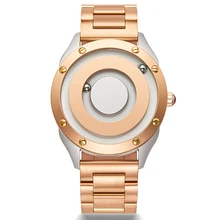 

EUTOUR Magnet Watch Men Women Unisex Quartz Watch Magnetic Beats Pointer Luxury Stainless Steel Strap Couple Wristwatch Reloj