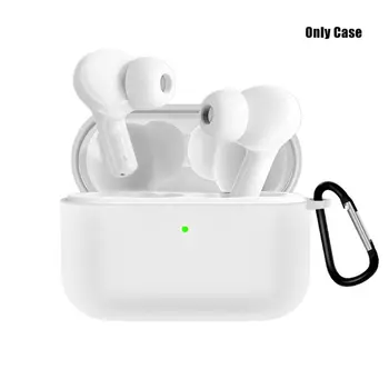 

Soft Washable Dust-proof Protective Cover Silicone Case with Carabiner for Honor Earbuds X1 TWS Wireless Earphone
