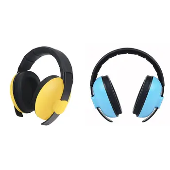 

Baby Kids Anti noise Earmuffs Headset Hearing Protection Ear Defenders Sleeping Headphone Protect Noice Cancel FD