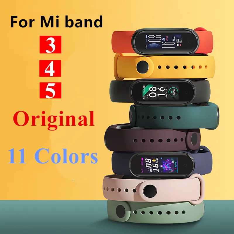 Bracelet Wristband Miband4-Strap Xiaomi Replacement for 5/4-3/Sport-strap/..