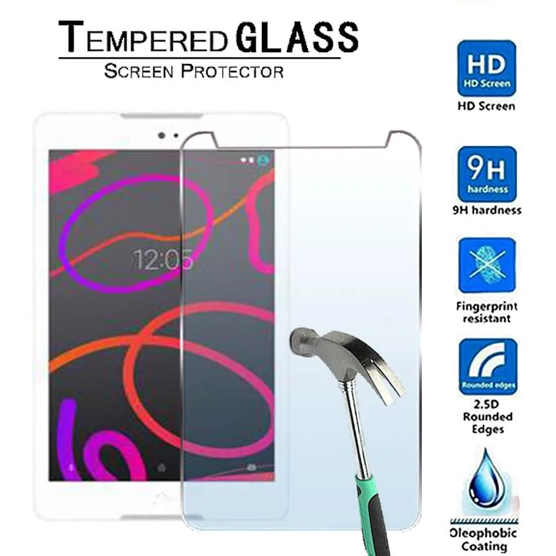 

For Bq Aquaris M8-9H Premium Tablet Tempered Glass Screen Protector Film Protector Guard Cover