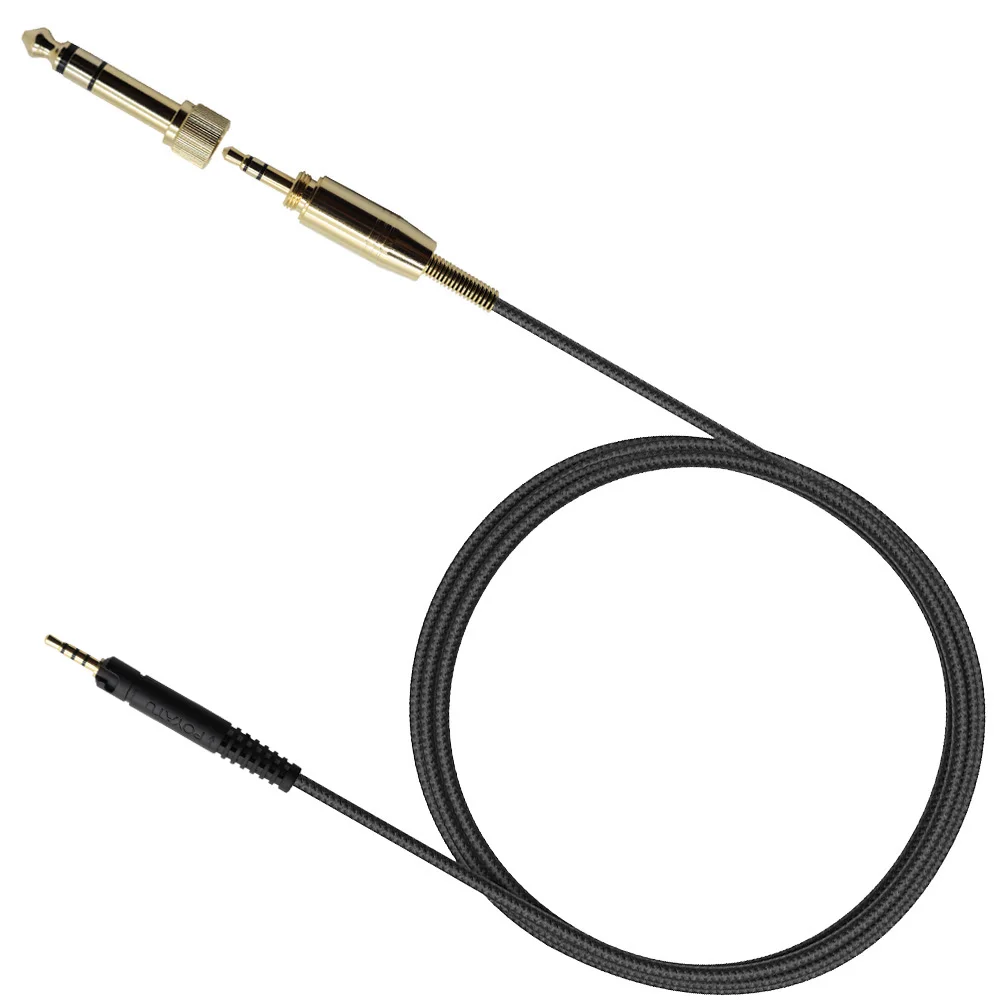 Khopesh кабель для наушников от 2,5 мм до 3,5 мм для Sennheiser HD598 HD558 HD518 аудио кабель микрофон для HD 598 HD 558 HD 518 кабель для наушников