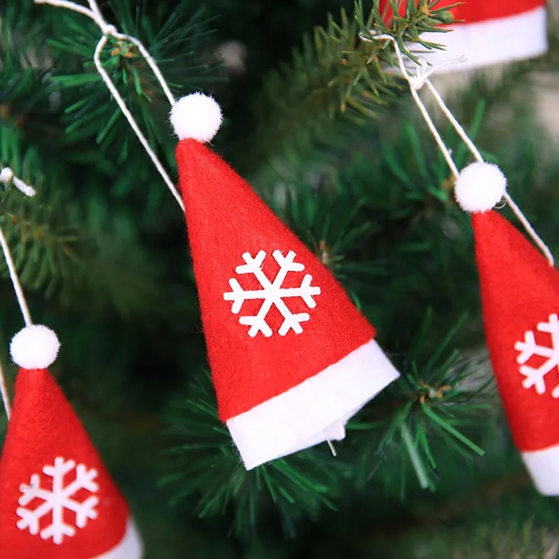 10 шт. Новогодняя шапка для украшения стола|Кулоны и подвески| |