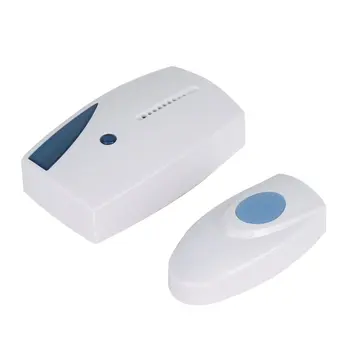 

Wireless Doorbell 100m Range Cordless Music Door Bell with LED Light Remote Control Home 7.5 X 3.6 X 2 Cm Dry Battery ACEHE