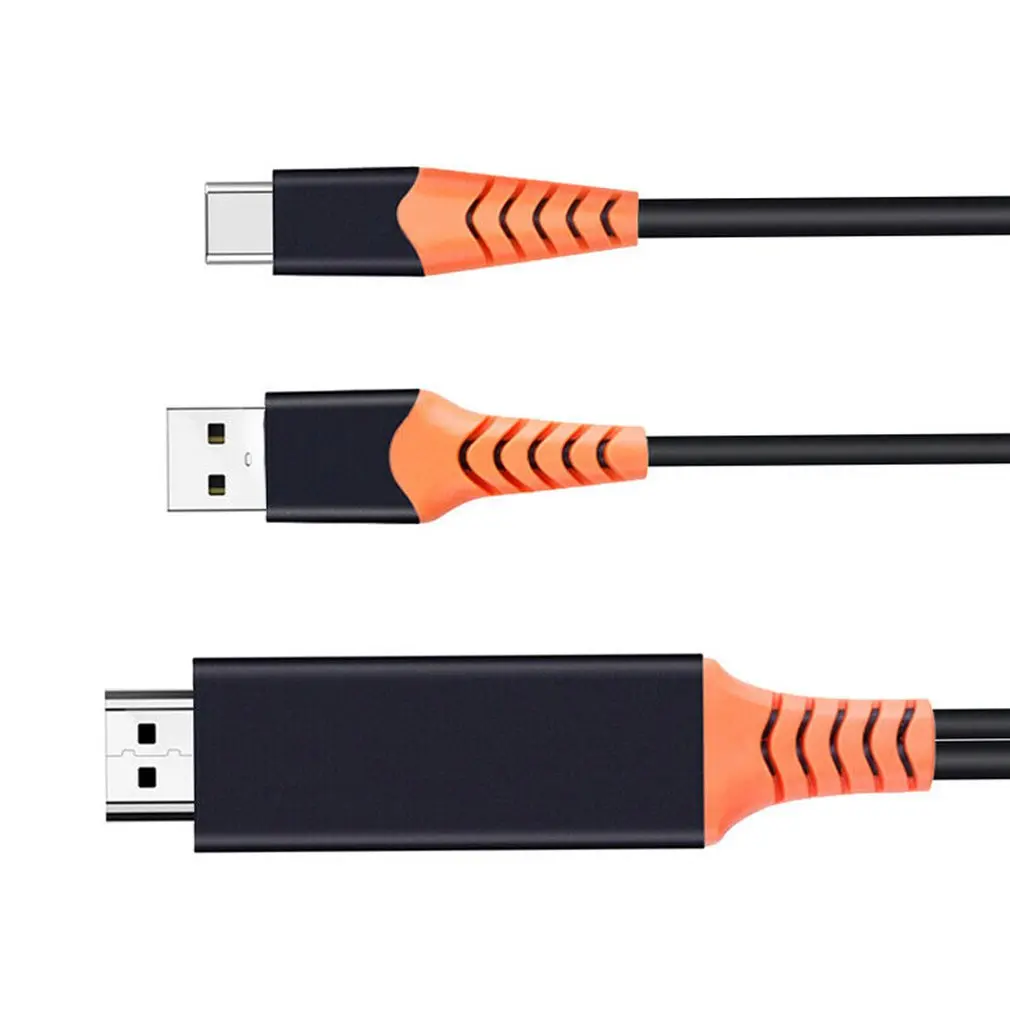 Для samsung Galaxy Note 8 9 S10+ Plus type-C USB-C-HDMI HDTV 4K Кабель-адаптер type C-HDMI кабель