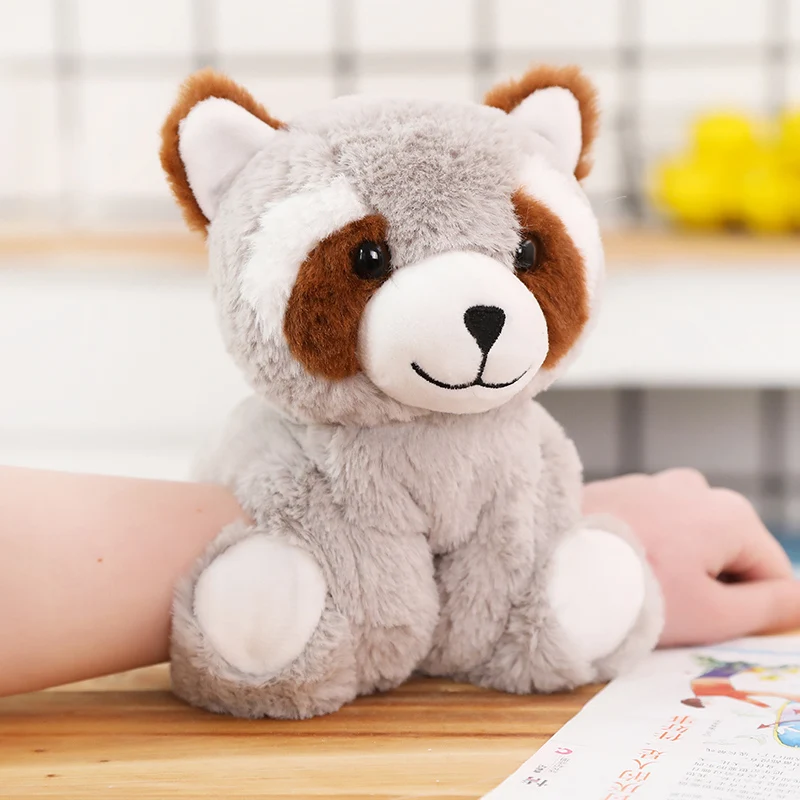 

Cute Fluffy Cartoon Animals Clap Your Hands Soft Clap Circle Ring Bracelet Baby Shake Wristbands Gifts for Kids Curtain Buckle