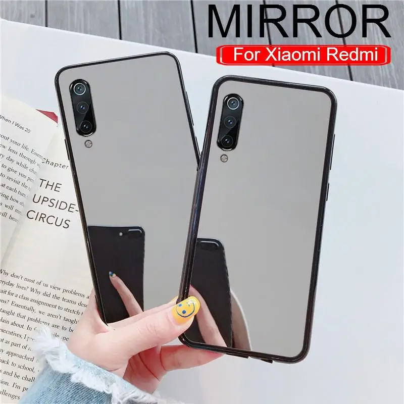 Роскошный зеркальный чехол для Xiaomi Mi 9 8 A2 Lite A1 5X 6X F1 Redmi Note 5 6 7 Pro 4X 5A 6A 5Plus