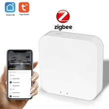 Zigbee 3.0 Gateway Smart Hub Wireless Home Bridge Homekit Tuya APP Remote Control Zigbee Protocol Support Alexa Google Assistant