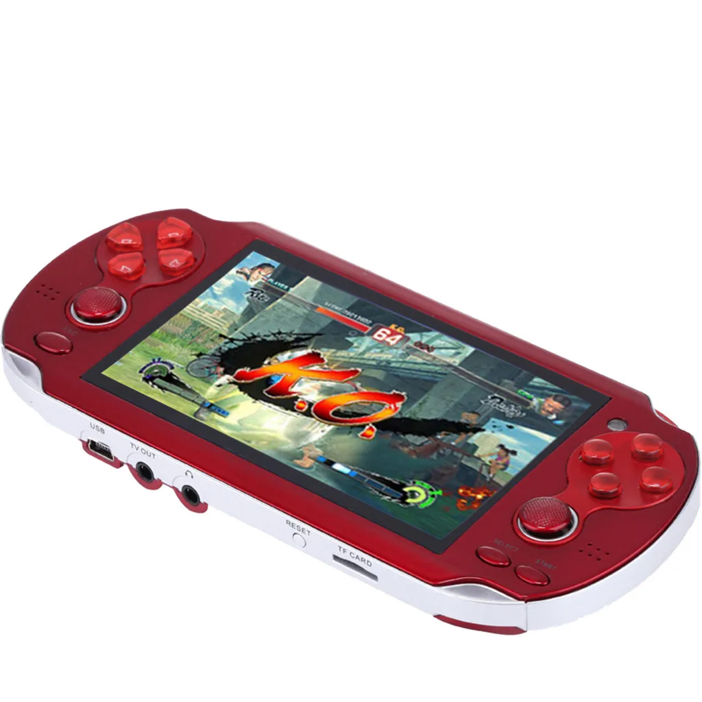 Retro Classic Game Console Handheld Portable 800 Built-in 4.3 Inch Games