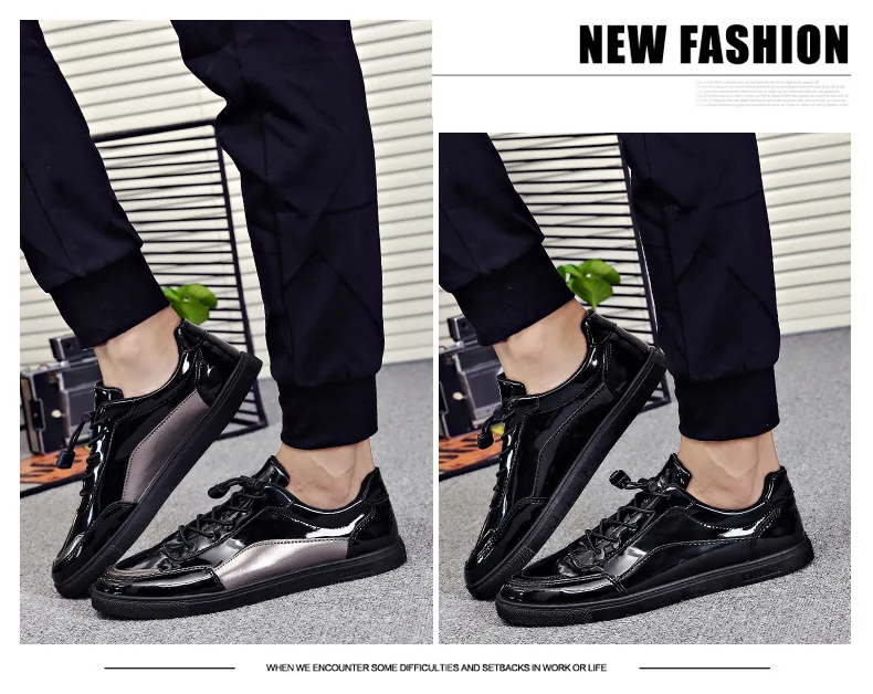 Мужская кожаная обувь; Роскошные брендовые кожаные модные туфли для мужчин;# B33