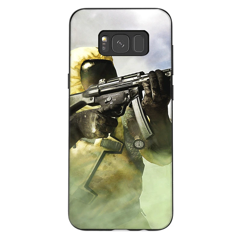 Силиконовый чехол для телефона для samsung M10 M20 M30 M40 S6 S7 край S8 S9 S10 S10E Примечание 10 8 9 плюс Call Of Duty онлайн