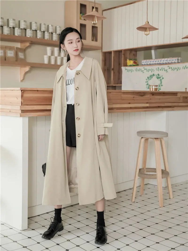 TVVOVVIN, плиссированный бандажный Тренч, женская мода, новинка, Осеннее, с одной грудью, элегантное, длинное, богиня, веер, повседневный стиль, пальто, L493