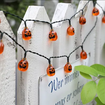 

5M 20 LED Luminous Pumpkin String Lights Lamp For Halloween Party Indoor Outdoor Decor Dance Party Hallowen Decoration