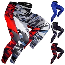 Мужские спортивные штаны для тренажерного зала, 3D леггинсы, мужские колготки для бодибилдинга, компрессионные колготки для бега, Мужские штаны для фитнеса, брюки с принтом