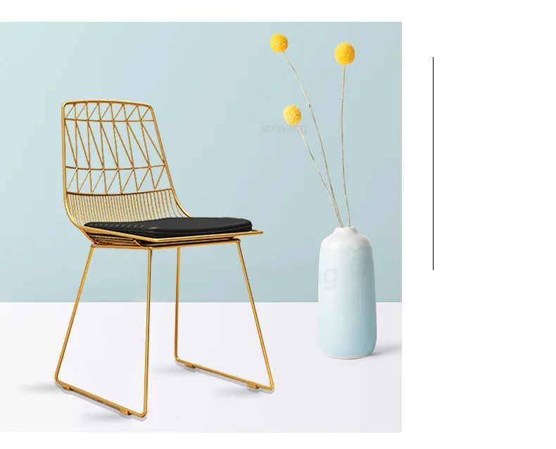 Скандинавский барный табурет комбинированный стул для отдыха комбинированный барный стул из кованого железа Золотой высокий стол табурет обеденный стул