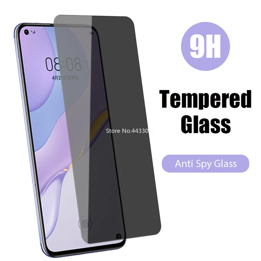 

Privacy Tempered Glass for Huawei P30 P20 P40 Lite E 5G Pro Anti Spy Glare Screen Protector P Smart S Z Mate 10 20 30 Lite Film