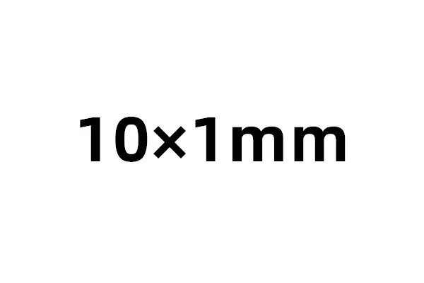 AIDIY 10 шт. неодимовые магниты 15 × 1 12 × 2 8x3 10x1 10x2 6 × 4 мм Мини N35 Круглый дисковый магнит очень сильные магниты никель редкоземельные - Цвет: Черный