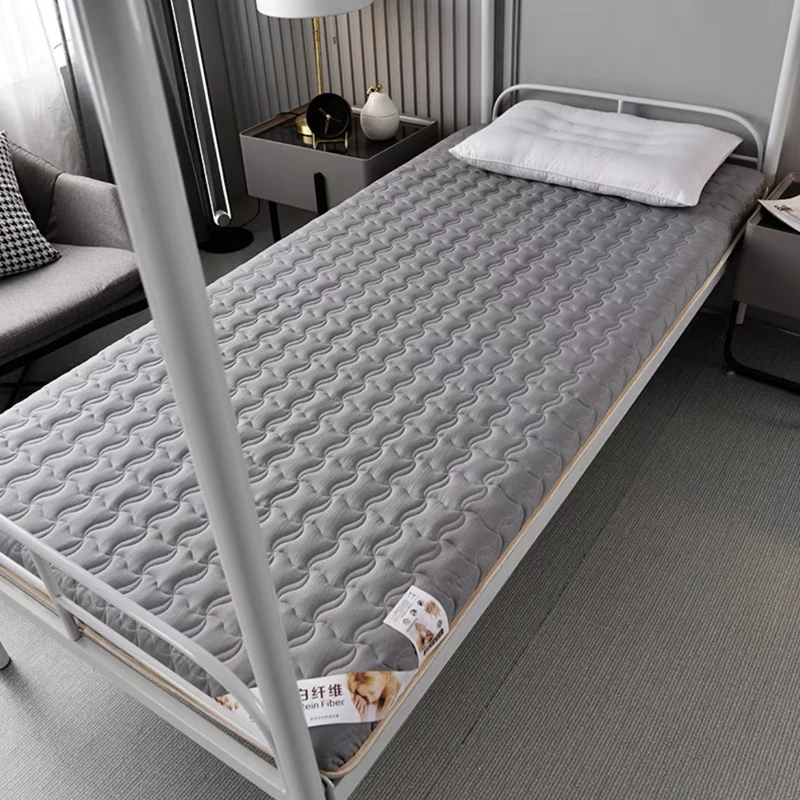 Mattress Elastic Cushion Home Foldable Soft Student Dormitory Single Double tatami Sleeping Pad Spring Autumn Mat air mattress latex mattress tatami mattress