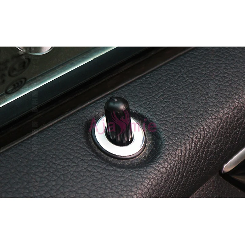 Для Mercedes Benz E Class 2010 2011 2012 2013 2014 2015 Интерьер Литье дверной замок кольцо Крышка