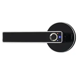 Анти-коррозия электронный Нержавеющая сталь биометрический замок на дверь безопасности дома USB зарядное устройство Smart считыватель