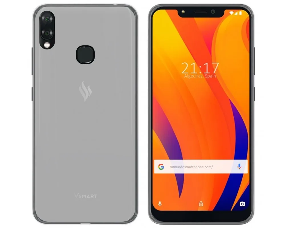 Гелевый ТПУ чехол для Vsmart Joy 1 + Plus прозрачный цвет | Мобильные телефоны и