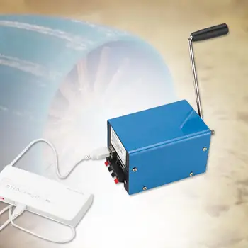 

Hand-Shake Electronic Emergency Dynamo Charging Camp Survival For IPhone PC
