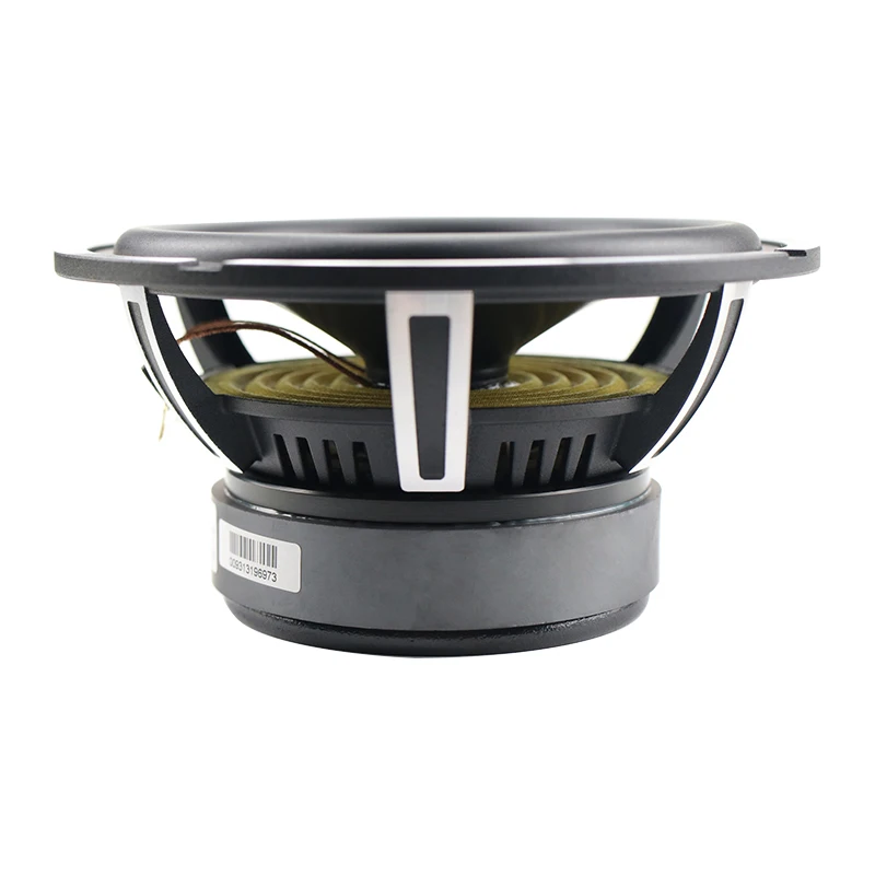 6.5 inch Waterproof Woofer Speaker Car Horn Cast Aluminum Basin Frame Bass Shock Ceramic Basin 4OHM 50W 46HZ 1PCS