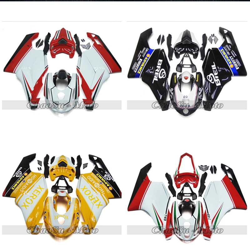 Обтекатель кузова Набор для DUCATI 749 999 2003 2004 ABS пластик литья под давлением Обтекатели разных цветов s DIY Цвет