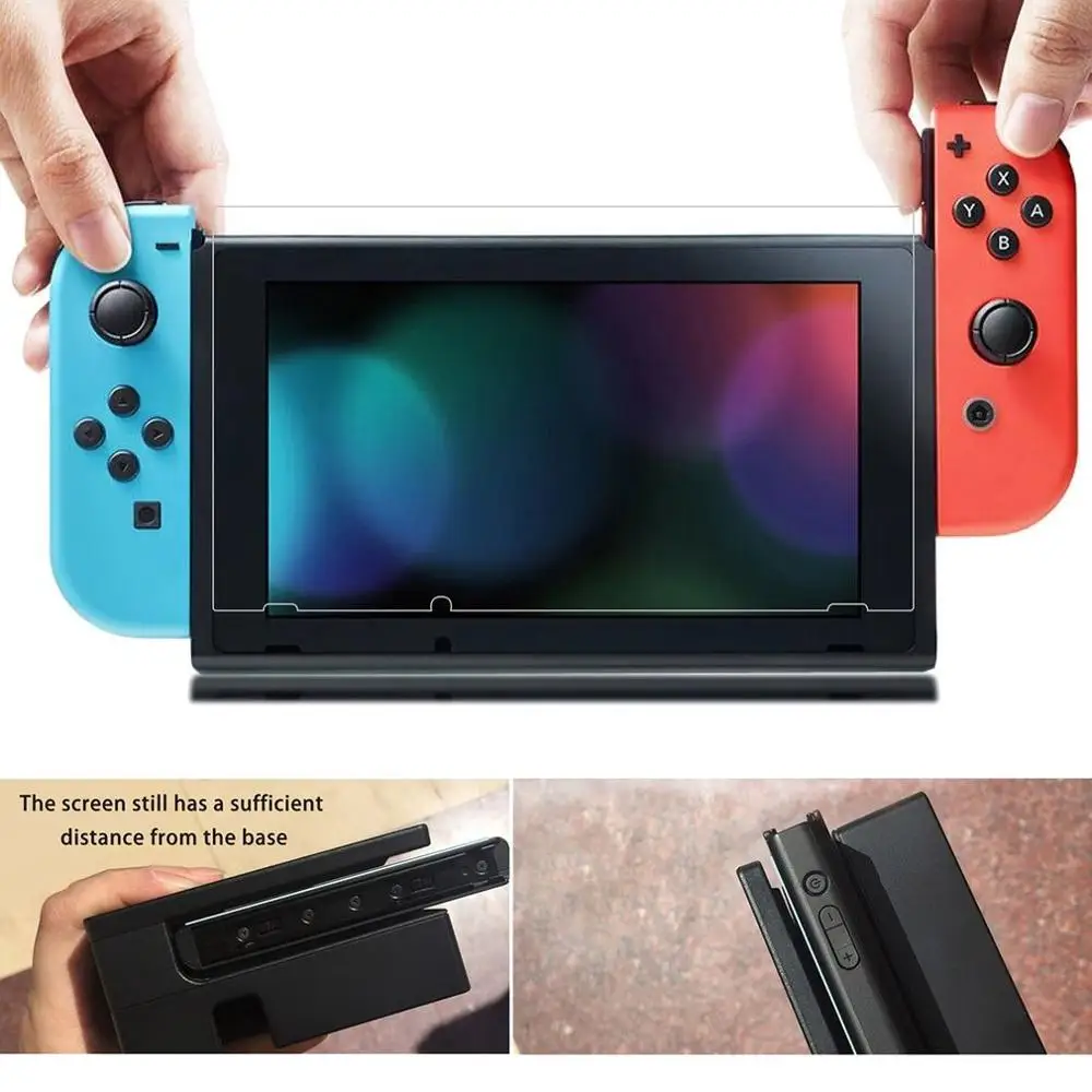 Для NINTENDO SWITCH 0,33 m/2.5D Закаленное стекло Защитная пленка для экрана Взрывозащищенная устойчивая к царапинам пленка