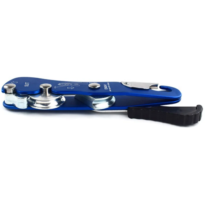 

Rock Climbing Descender 150Kg Self-Braking Stop Rope Clamp Grab Rescue Descender Carabiner Climbing Accessories