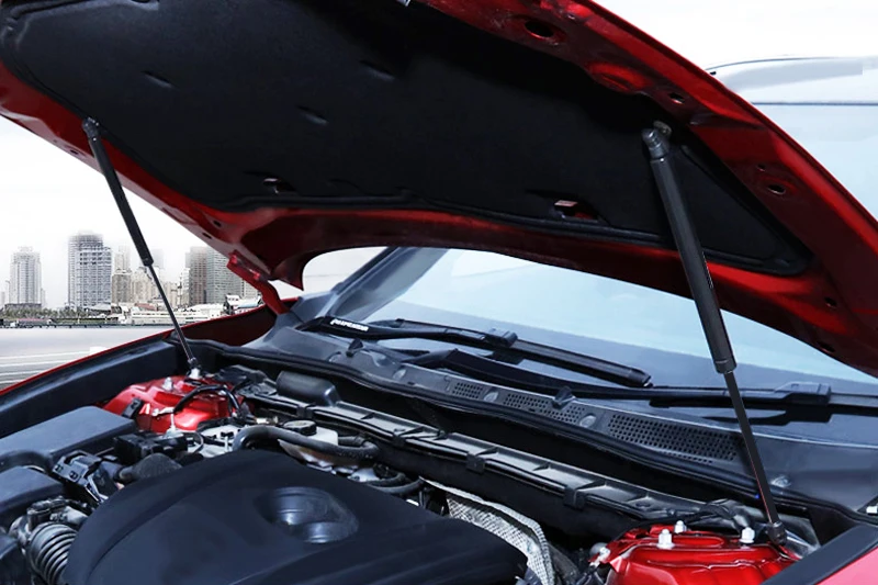 Для Mazda 3 M3 Axela крышка капота гидравлическая штанга стойка телескопическая штанга капота поддержка подъема 2 шт. автомобильный Стайлинг T