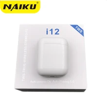 2019 Original i12 TWS Key Touch Mini fone de Ouvido Sem Fio Bluetooth 5.0 Fone de Ouvido para Android xiaomi Iphone PK i10 i20 i30 i60 tws(China)