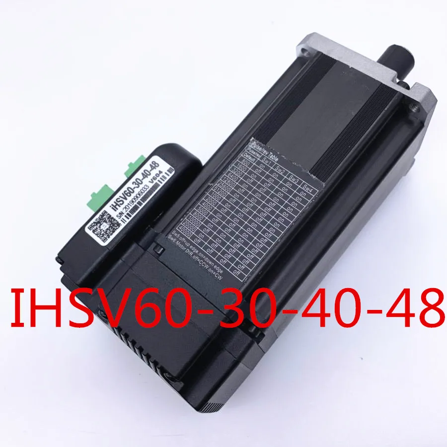 IHSV60-30-40-48 400 Вт интегрированный Серводвигатель 48VDC 3000 об/мин 1.27NM с 1000 линейным