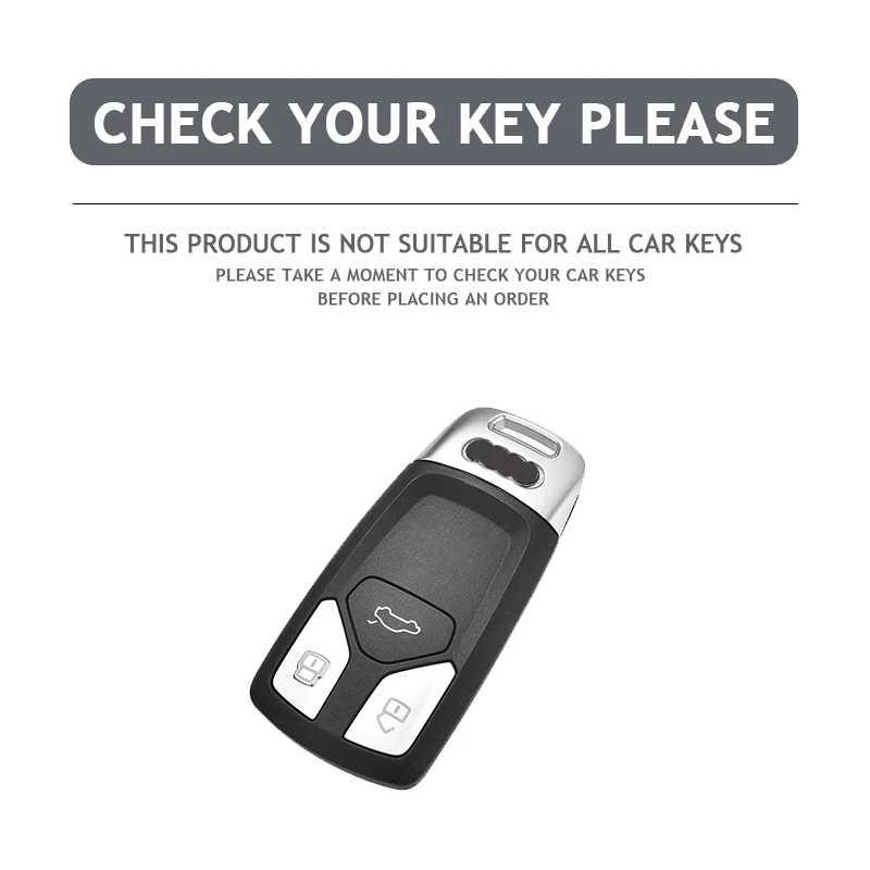 Custodia/cover per Chiave/telecomando TPU per Audi A4 B9 A5 A6 8S 8W Q5 Q7 4M S4 S5 S7 TT TTS TFSI RS Protector accessori - Hfc3bd59e1c1e46f19b22ea2121172119G
