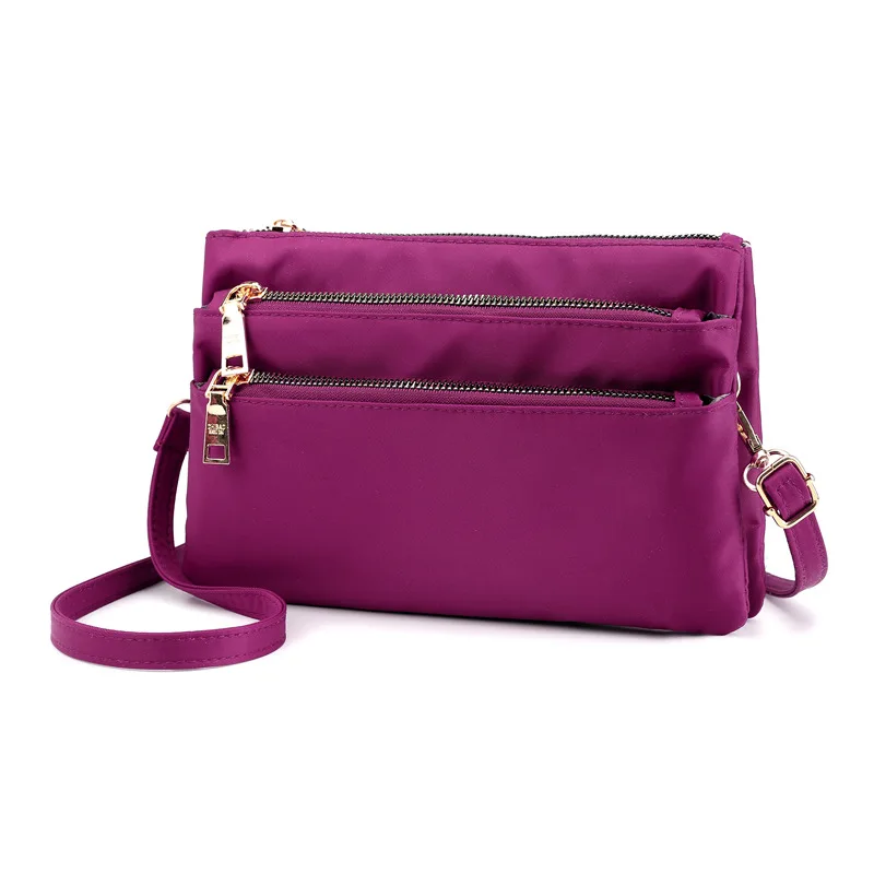

Multi Pockets Small Women Shoulder Bag Waterproof Women's Handbag Casual Mini Crossbody Bags High Quality Nylon Phone bag