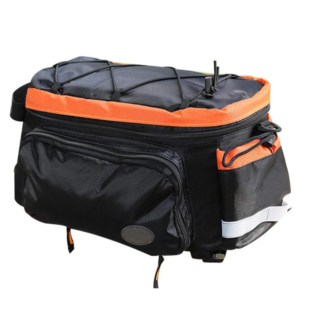 Багаж для хранения Pannier для наружного велоспорта, задняя стойка для кемпинга, велосипедная переноска, регулируемая легкая велосипедная сумка для багажника, водонепроницаемая